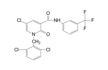 5-CHLORO-1-(2,6-DICHLOROBENZYL)-1,2-DIHYDRO-2-OXO-alpha,alpha,alpha-TRIFLUORO-m-NICOTINOTOLUIDIDE