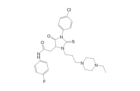 4-imidazolidineacetamide, 1-(4-chlorophenyl)-3-[3-(4-ethyl-1-piperazinyl)propyl]-N-(4-fluorophenyl)-5-oxo-2-thioxo-