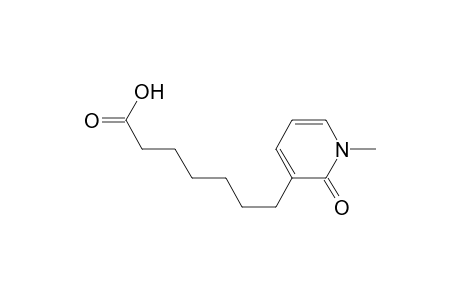 3-Pyridineheptanoic acid, 1,2-dihydro-1-methyl-2-oxo-
