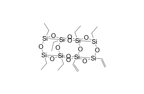 Hexaethyldivinyloctasilsesquioxane