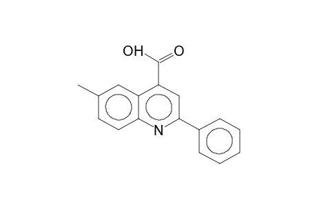 2-phenyl-6-methylquinoline-4-carboxylic acid