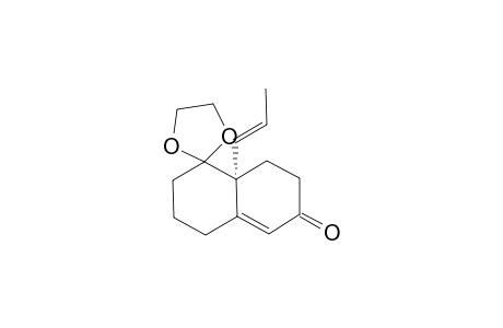 (4'aR)-4'a-[(E)-prop-1-enyl]-2'-spiro[1,3-dioxolane-2,5'-4,6,7,8-tetrahydro-3H-naphthalene]one