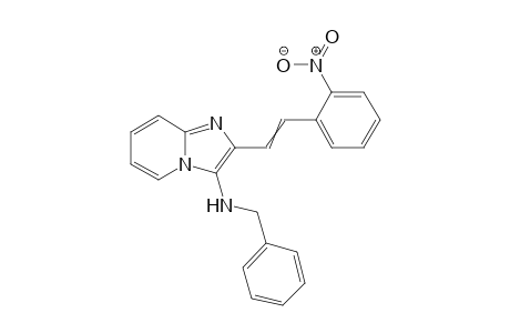 N-Benzyl-2-(2-nitrophenylethenyl)imidazo[1,2-a]pyridin-3-amine