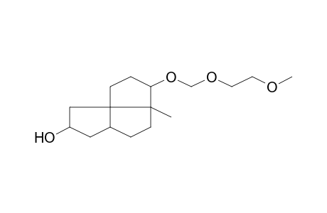 Tricyclo[6.3.0.0(1,5)]undecan-10-ol, 4-[(2-methoxyethoxy)methoxy]-5-methyl-