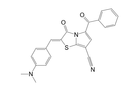 2-[4-(DIMETHYLAMINO)-PHENYL]-METHYLIDENE-3-OXO-5-PHENYLCARBONYL-2,3-DIHYDROPYRROLO-[2.1-B]-THIAZOLE-7-CARBONITRILE