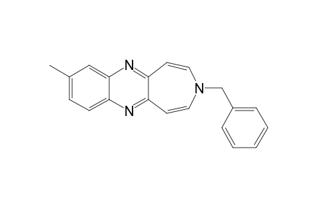 3H-3-BENZYL-8-METHYL-AZEPINO-[4,5-B]-QUINOXALINE