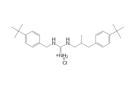 Guanidine, N-[[4-(1,1-dimethylethyl)phenyl]methyl]-N'-[3-[4-(1,1-dimethylethyl)phenyl]-2-methylpropyl]-, monohydrochloride