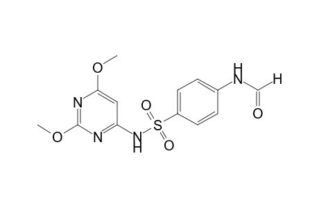 4'-[(2,6-dimethoxy-4-pyrimidinyl)sulfamoyl]formanilide