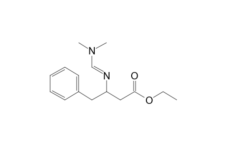 dl-.beta.-Homophenylalanine, N-dimethylaminomethylene-, ethyl ester