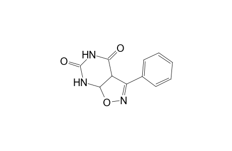 Isoxazolo[5,4-d]pyrimidine-4,6(5H,7H)-dione, 3a,7a-dihydro-3-phenyl-, cis-