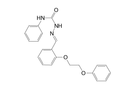 Benzaldehyde, 2-(2-phenoxyethoxy)-, 1-phenylsemicarbazone
