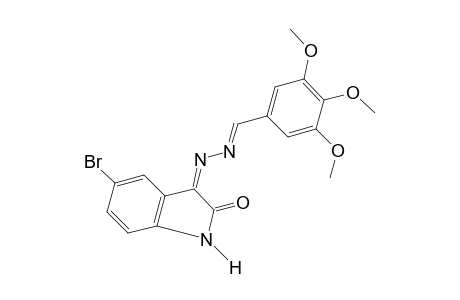 5-BROMOINDOLE-2,3-DIONE, 3-AZINE WITH 3,4,5-TRIMETHOXYBENZALDEHYDE