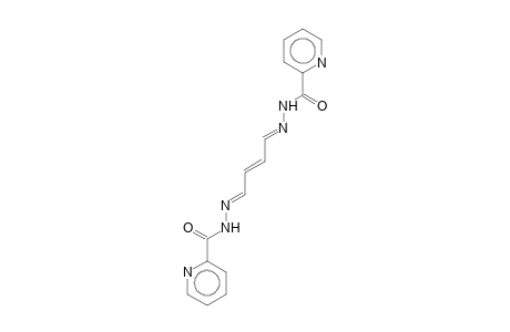 N'-{4-[2-(2-pyridinylcarbonyl)hydrazono]-2-butenylidene}-2-pyridinecarbohydrazide