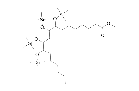 Octadecanoic acid, 8,9,11,12-tetrakis[(trimethylsilyl)oxy]-, methyl ester
