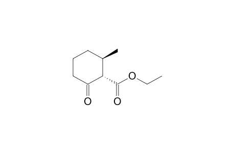 (-)-ethyl (1S,6R)-6-methyl-2-oxocyclohexanecarboxylate