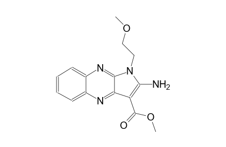 1H-pyrrolo[2,3-b]quinoxaline-3-carboxylic acid, 2-amino-1-(2-methoxyethyl)-, methyl ester