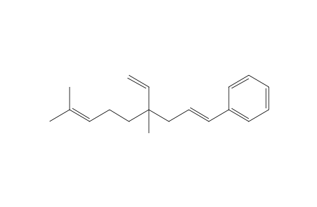 (E)-4,8-Dimethyl-1-phenyl-4-vinylnona-1,7-diene