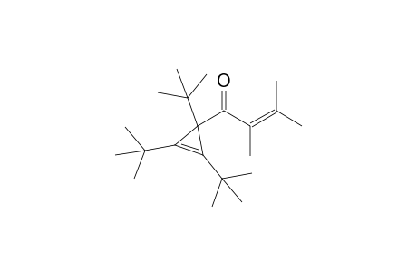 2,3-Dimethyl-1-[1',2',3'-tris(t-butyl)cyclopropenyl]-2-buten-1-one