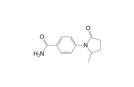 4-(2-Methyl-5-oxopyrrolidin-1-yl)benzamide