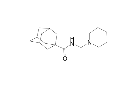 tricyclo[3.3.1.1~3,7~]decane-1-carboxamide, N-(1-piperidinylmethyl)-