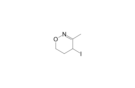 4-Iodo-3-methyl-4,5-dihydro-4H-(1,2)-oxazine