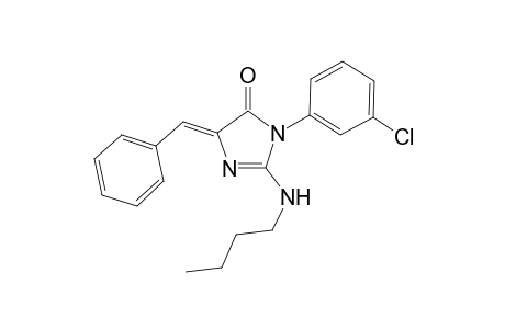 4-Benzylidene-2-(butylamino)-1-(3-chlorophenyl)-1H-imidazol-5(4H)-one