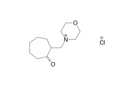 2-(MORPHOLINOMETHYL)CYCLOHEPTANONE, HYDROCHLORIDE