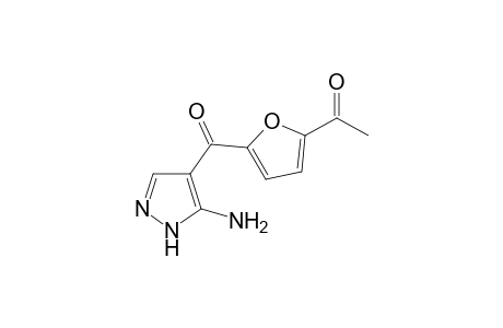 1-(5-(5-Amino-1H-pyrazole-4-carbonyl)furan-2-yl)ethanone