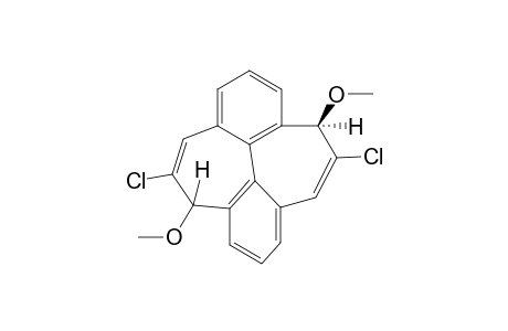 (4R,10R)-5,11-dichloro-4,10-dimethoxy-4,10-dihydrodibenzo[ef,kl]heptalene