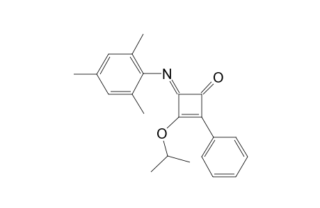 3-Isopropoxy-2-phenyl-4-N-(2,4,6-trimethylphenyl)iminocyclobut-2-en-1-one