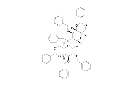 2,3-Di-O-benzyl-4,6-O-benzylidene-alpha-D-glucopyranosyl 2,3-Di-O-benzyl-4,6-O-benzylidene-alpha-D-glucopyranoside