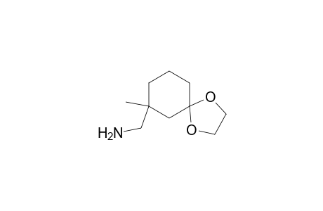7-(Aminomethyl)-7-methyl-1,4-dioxaspiro[4.5]decane