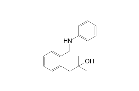 1-(2-Anilinomethylphenyl)-2-methyl-2-propanol