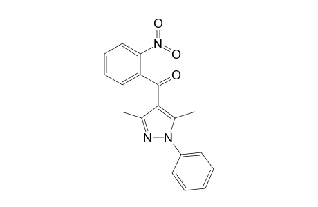4-(2-Nitrobenzoyl)-3,5-dimethyl-1-phenyl-1H-pyrazole