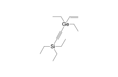 ((diethyl(vinyl)germyl)ethynyl)triethylsilane