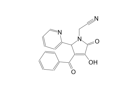 [3-benzoyl-4-hydroxy-5-oxo-2-(2-pyridinyl)-2,5-dihydro-1H-pyrrol-1-yl]acetonitrile