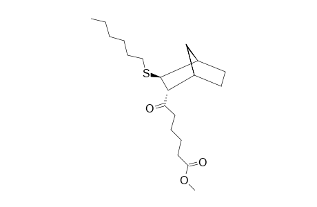 METHYL-6-(3-HEXYLTHIOBICYClO-[2.2.1]-HEPT-2-YL)-6-OXOHEXANOATE