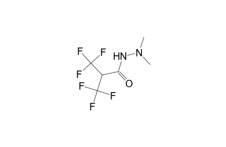3,3,3-trifluoro-N',N'-dimethyl-2-(trifluoromethyl)propanohydrazide