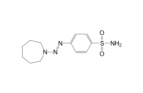 4-[(E)-1-Azepanyldiazenyl]benzenesulfonamide