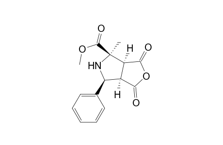 1H-Furo[3,4-c]pyrrole-4-carboxylic acid, hexahydro-4-methyl-1,3-dioxo-6-phenyl-, methyl ester, (3a.alpha.,4.beta.,6.beta.,6a.alpha.)-(.+-.)-