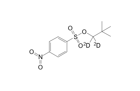 1,1-Dideuteroneopentyl para-nitrobenzenesulphonate