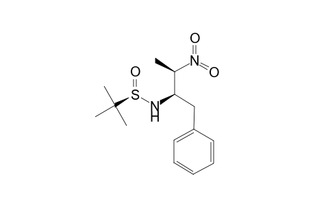 (2R,3R,RS)-N-(tert-Butylsulfinyl)-3-nitro-1-phenylbutan-2-amine