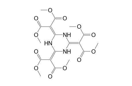 2-[4,6-bis(1,3-dimethoxy-1,3-dioxopropan-2-ylidene)-1,3,5-triazinan-2-ylidene]propanedioic acid dimethyl ester