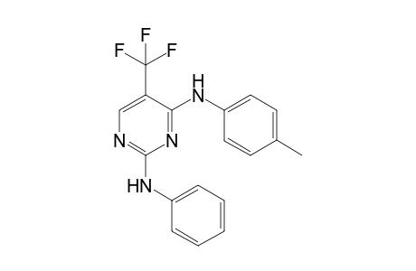 2-phenylamino-4-(4-methylphenylamino)-5-(trifluoromethyl)pyrimidine