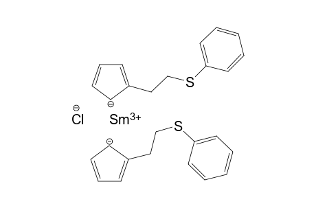 Bis(2-phenylthioethylcyclopentadienyl)samarium Chloride