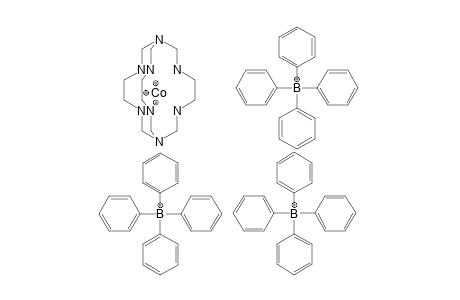 Cobalt(III) sepulchrate tris(tetraphenylborate)
