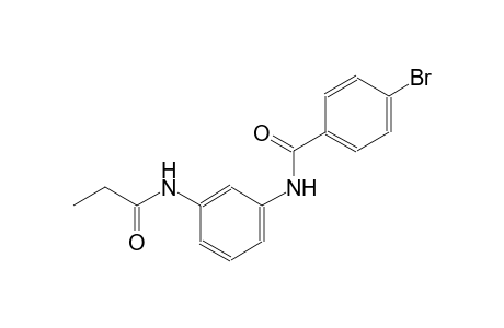 benzamide, 4-bromo-N-[3-[(1-oxopropyl)amino]phenyl]-