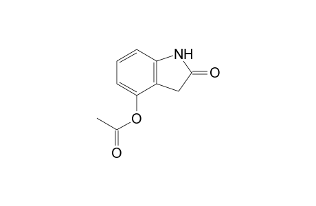 4-(Acetyloxy)-1,3-dihydro-2H-indol-2-one