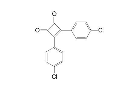 3,4-bis(4-chlorophenyl)cyclobut-3-ene-1,2-quinone