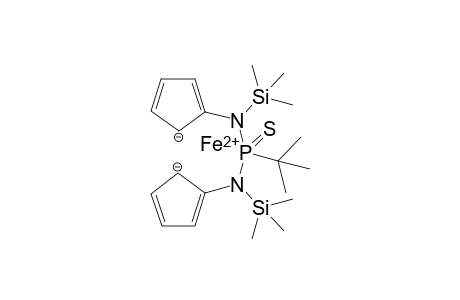 1,3-Bis(trimethylsilyl)-2-tert-butyl-1,3,2-diaza-thiophosphoryl-[3]ferrocenophane